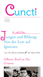 Mobile Screenshot of cuncti.net